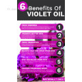 Huile essentielle de haute qualité 100% pure violette en vrac